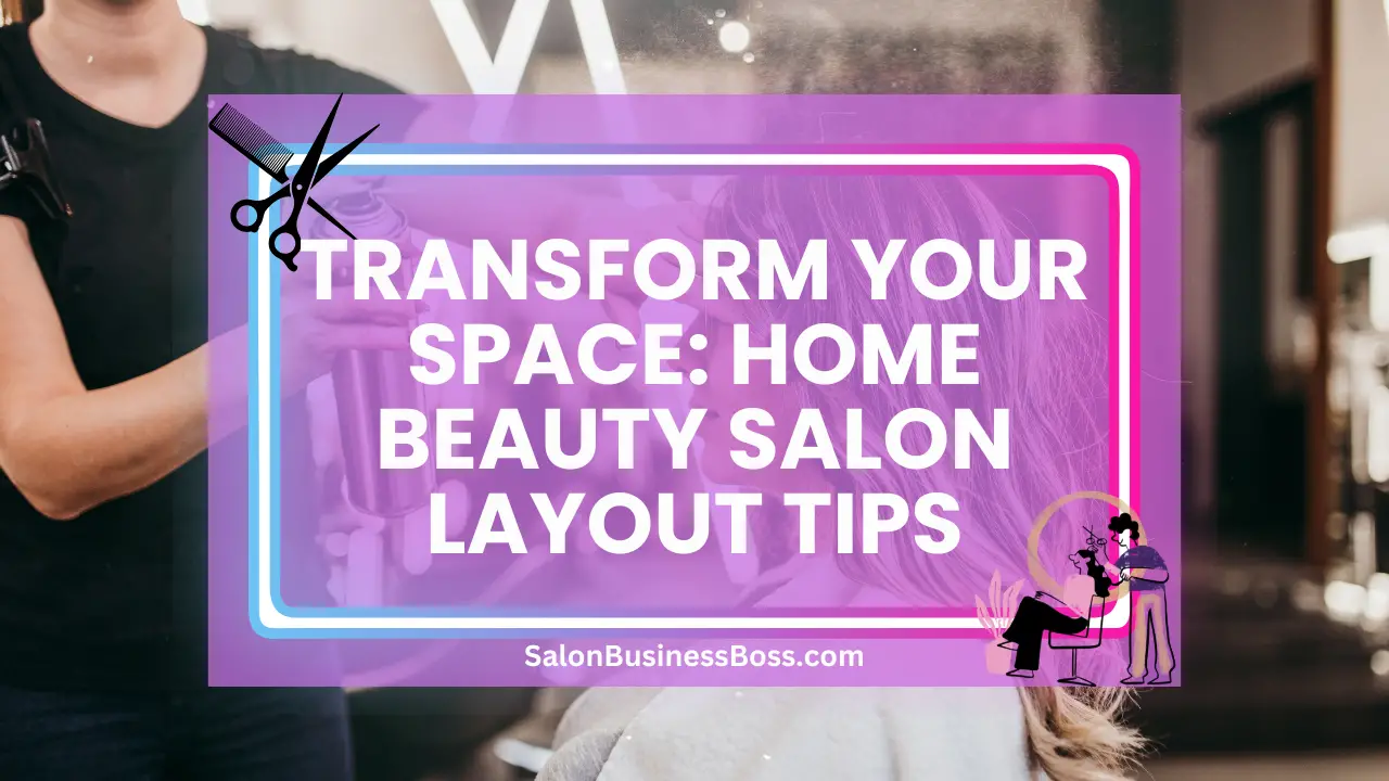 Transform Your Space: Home Beauty Salon Layout Tips
