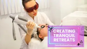 Symphony of Space: Harmony in Beauty Salon Floor Plan Composition