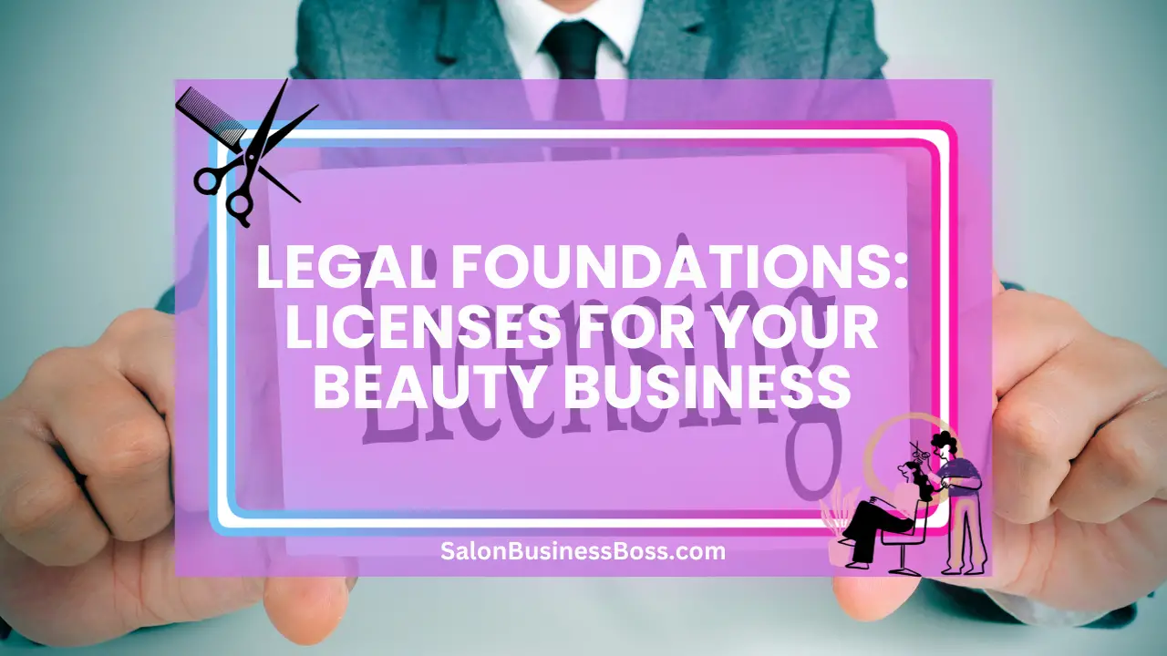 Legal Foundations: Licenses for Your Beauty Business