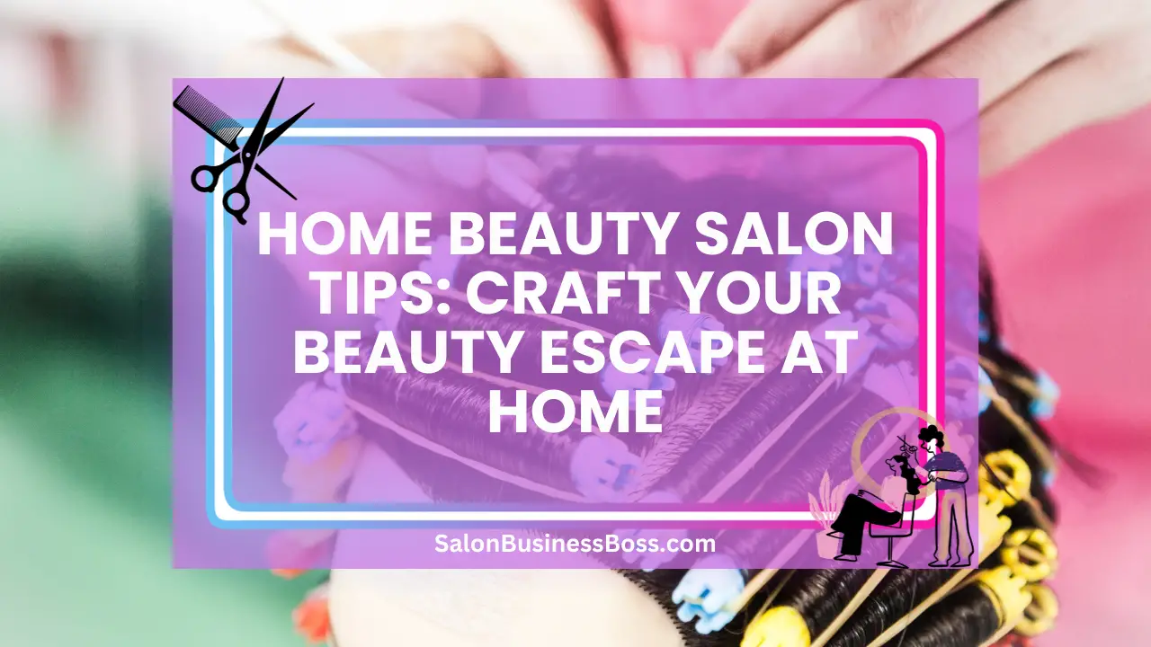 Home Beauty Salon Tips: Craft Your Beauty Escape at Home